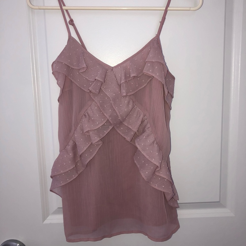 Candie's pink tank top